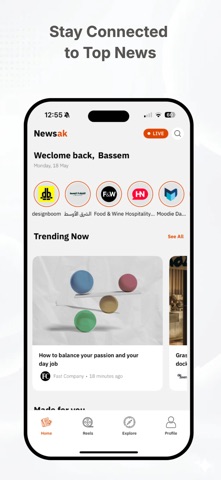 Newsak - Smart News Reader Screenshot 1 of 8