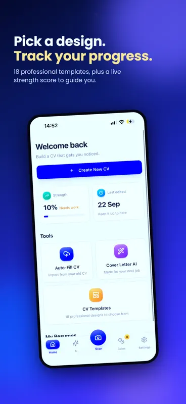 Ai Cv Builder - Resume Maker screenshot 1 of 6