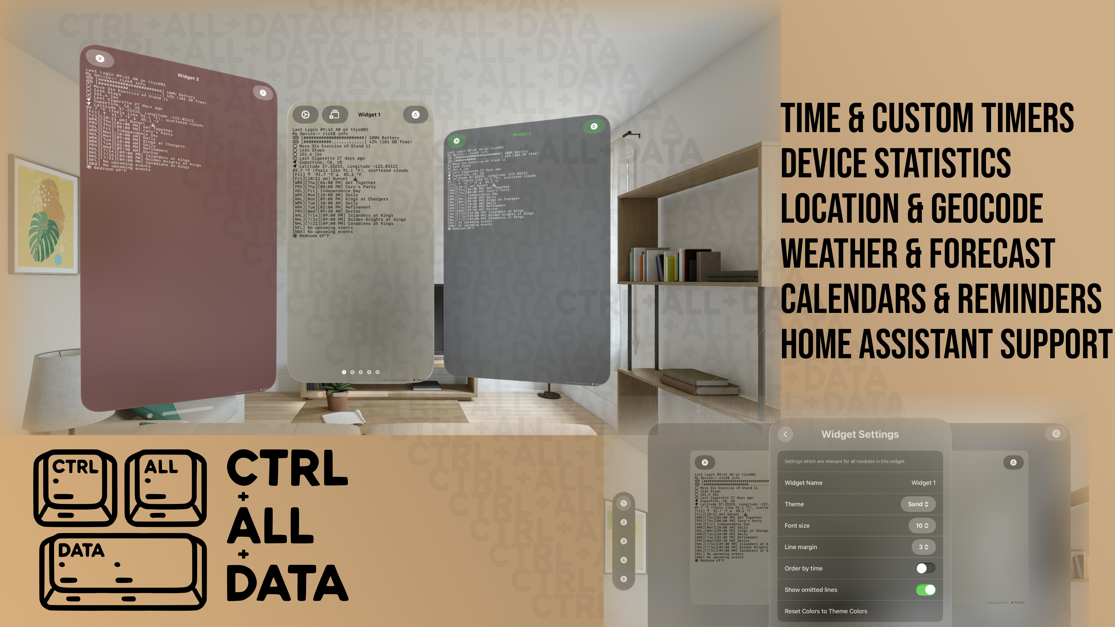 Ctrl+All+Data