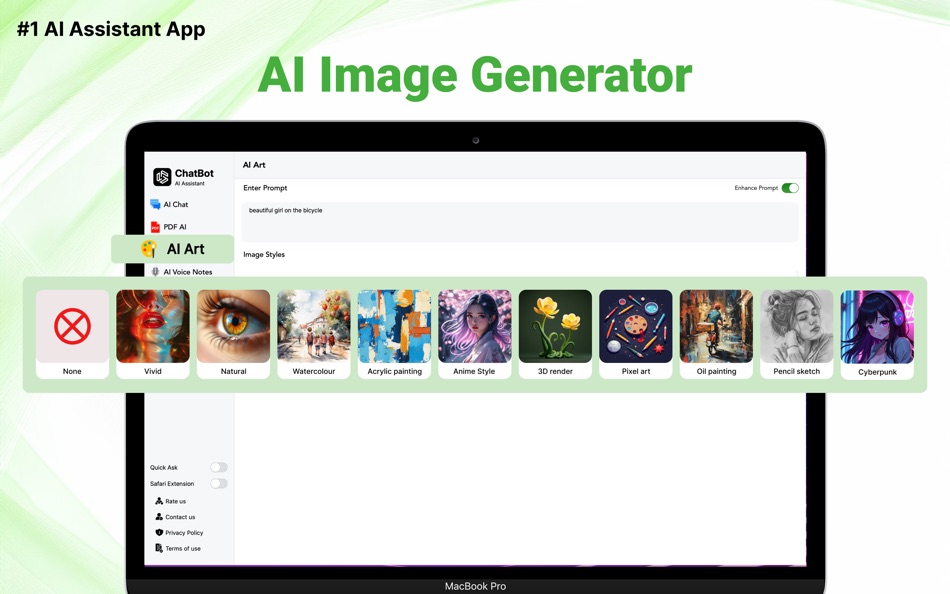 #3. AI ChatBot, Ask AI Assistant (macOS) Podle: Awais Mobeen