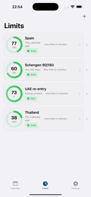 Residly – Country Days Counter screenshot 1