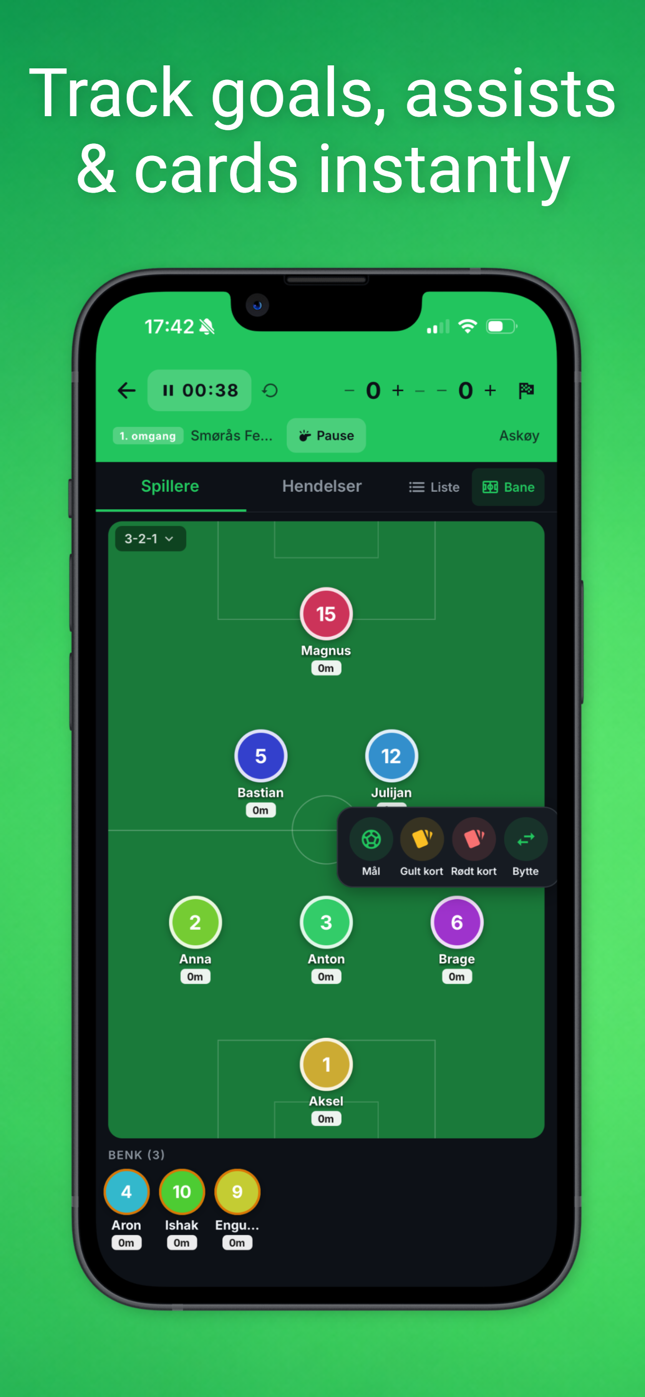 MatchDay Football Coach