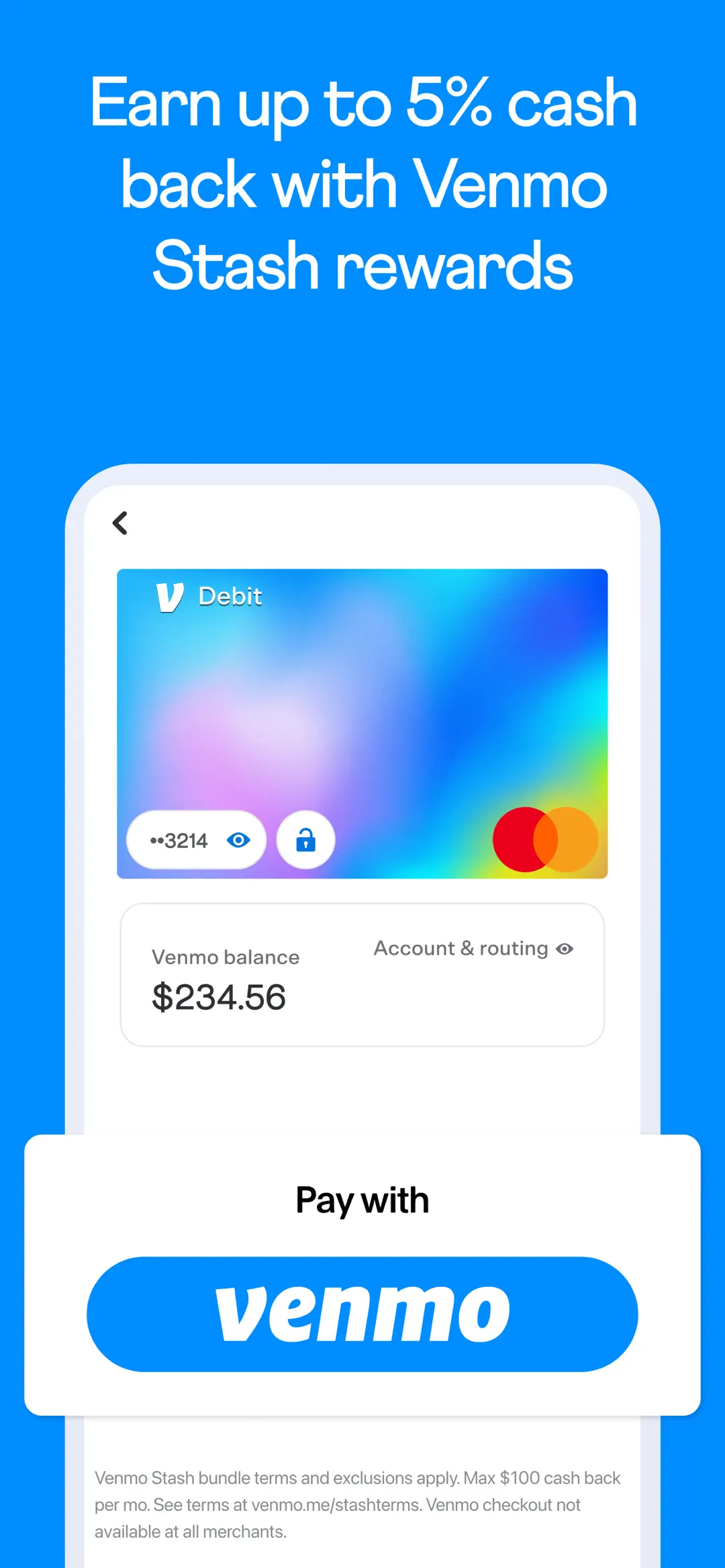 Venmo iPhone screenshot 2