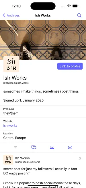 Fedi Archive screenshot 1