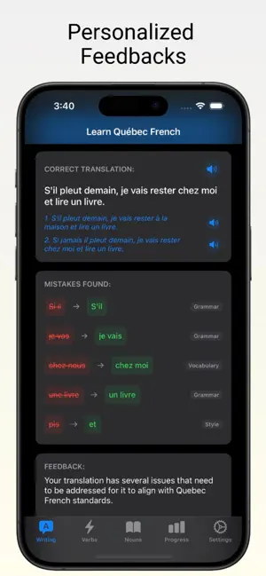 Québec French screenshot 3