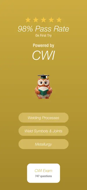 Welding Inspector CWI Prep screenshot 1