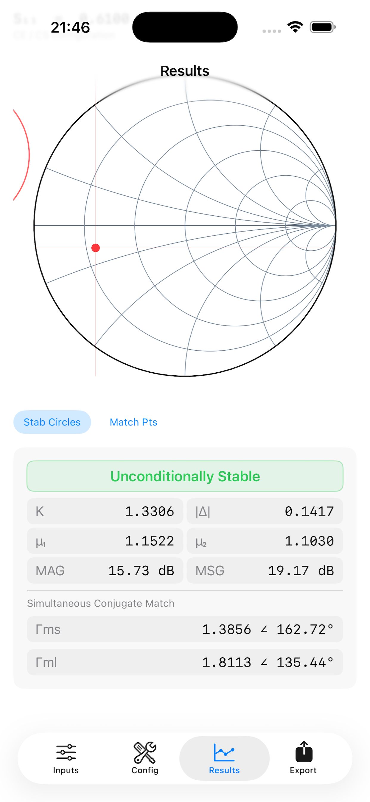 S-Parameter Design Tool screenshot 4
