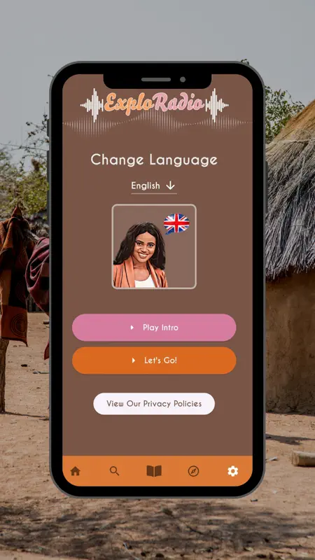 Namibia Audioguide Exploradio screenshot 8 of 8