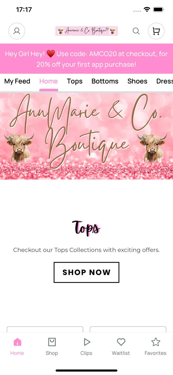 Screenshot #1 pour AnnMarie & Co. Boutique