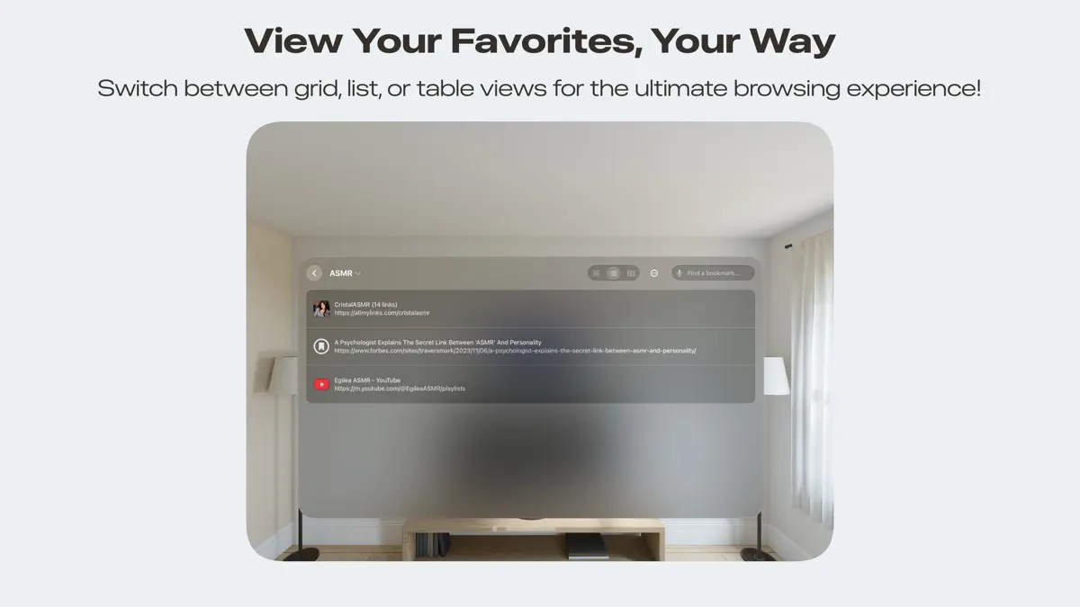Bookmarks Safe screenshot 4