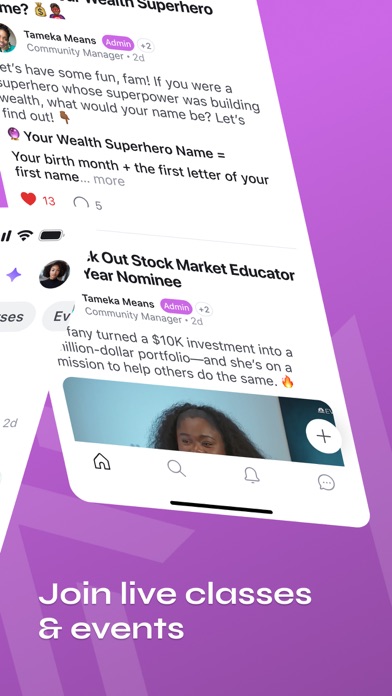 Melanin Millionaires Club iPhone screenshot 2 - Social Networking app