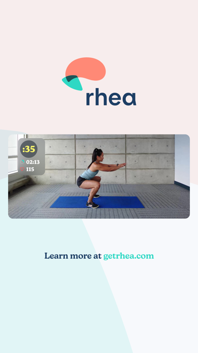 Rhea Health Screenshot