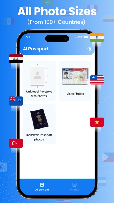 AI Passport Visa & ID photos Screenshot