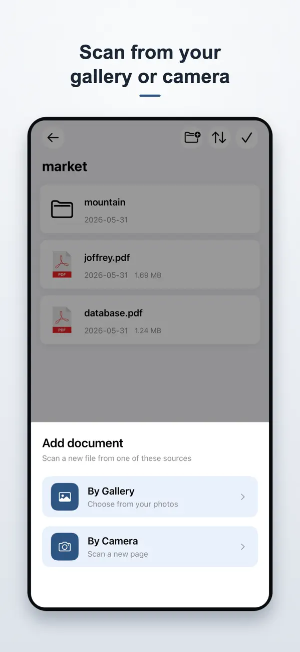 Screenshot #2 pour Scan to doc