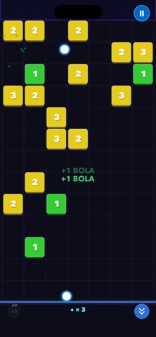 Brick Breaker Ball Smash Hit iPhone screenshot