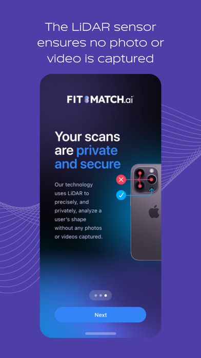 Fit:match - 3D Scan & Shop Screenshot