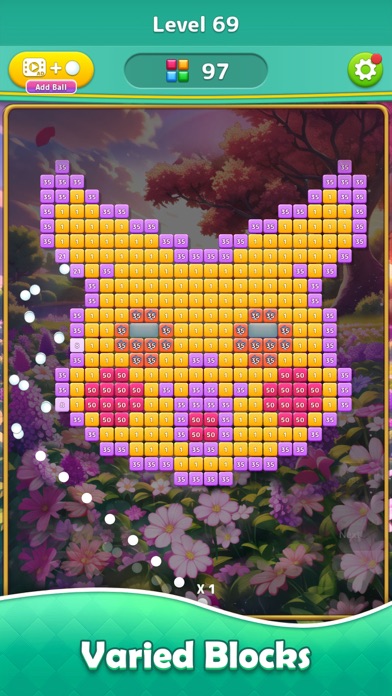 Bricks Ball Journey Screenshot