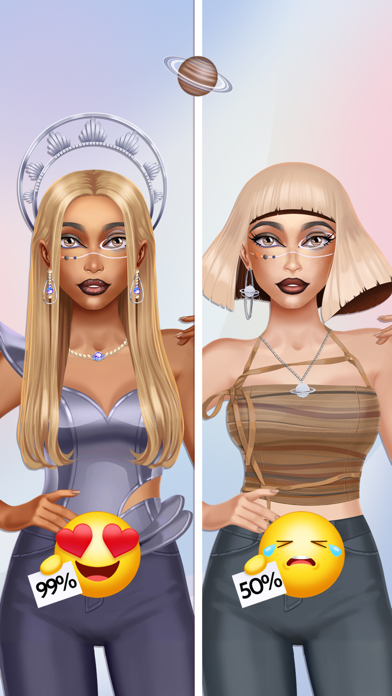 Emoji Makeup Game Screenshot