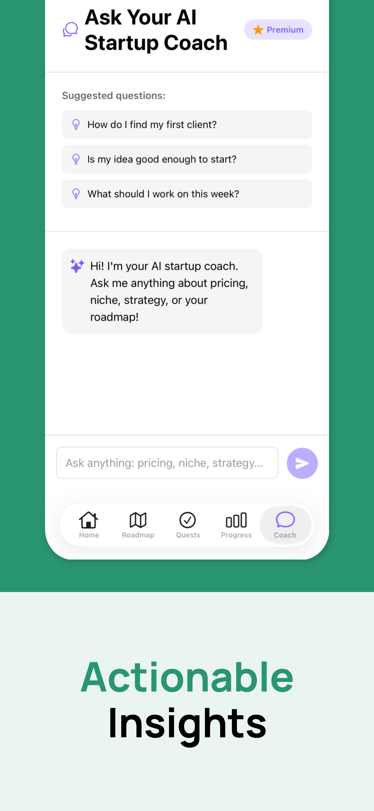 Freelytic: AI Startup Roadmap