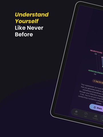 BIG FIVE — Personality Test iPad screenshot