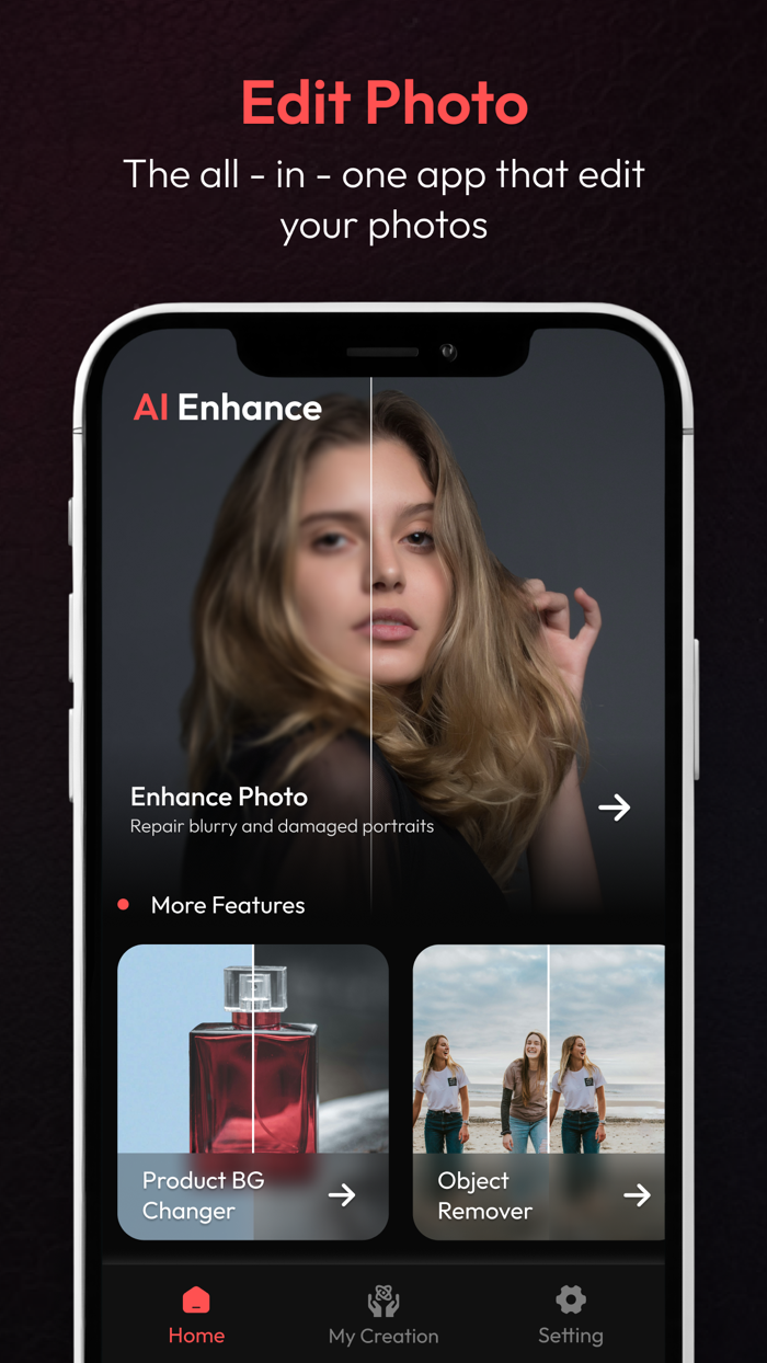 Ai Enhancer  Photo Editor