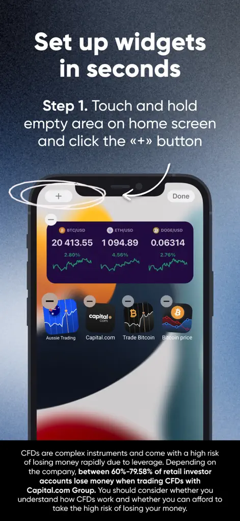 Bitcoin & Crypto Price Widget - Utilities App | MWM