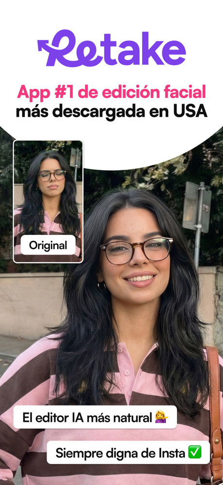 Retake AI: Editor De Fotos IA screenshot 1