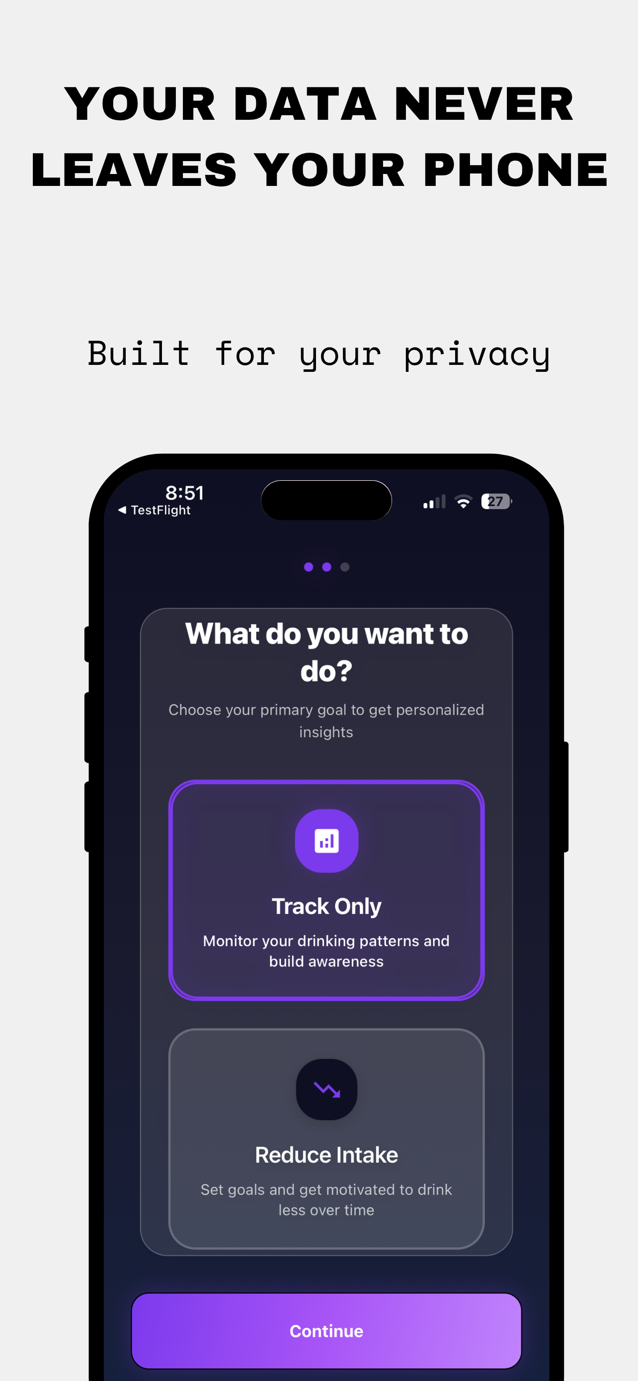 Sober Up Alcohol Drink Tracker