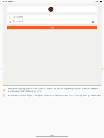 Gaziantep Kolej Vakfı Okulları iPad screenshot