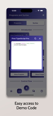 Learn TypeScript - OnePercent Screenshot 8 of 8