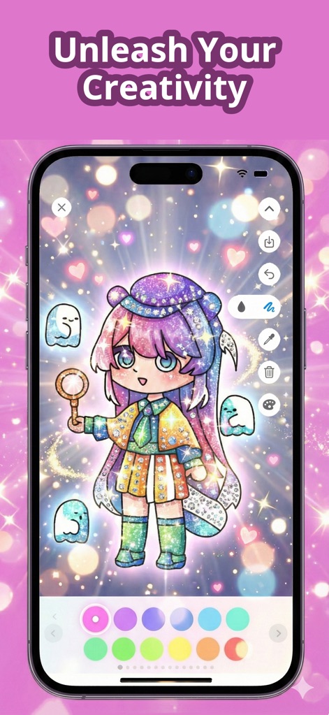 Chibi Coloring Book: Anime Art - Games App | MWM