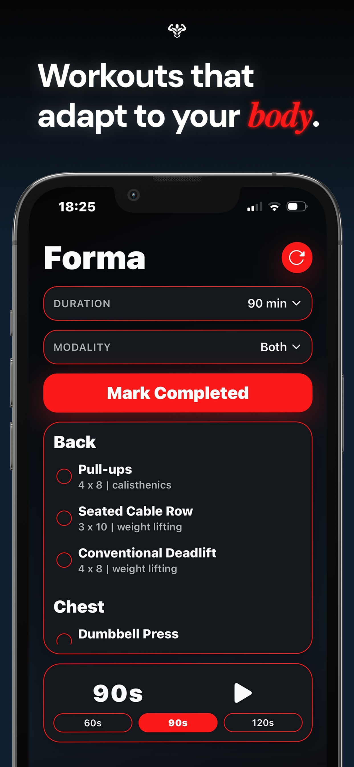 Forma - Workout Creator