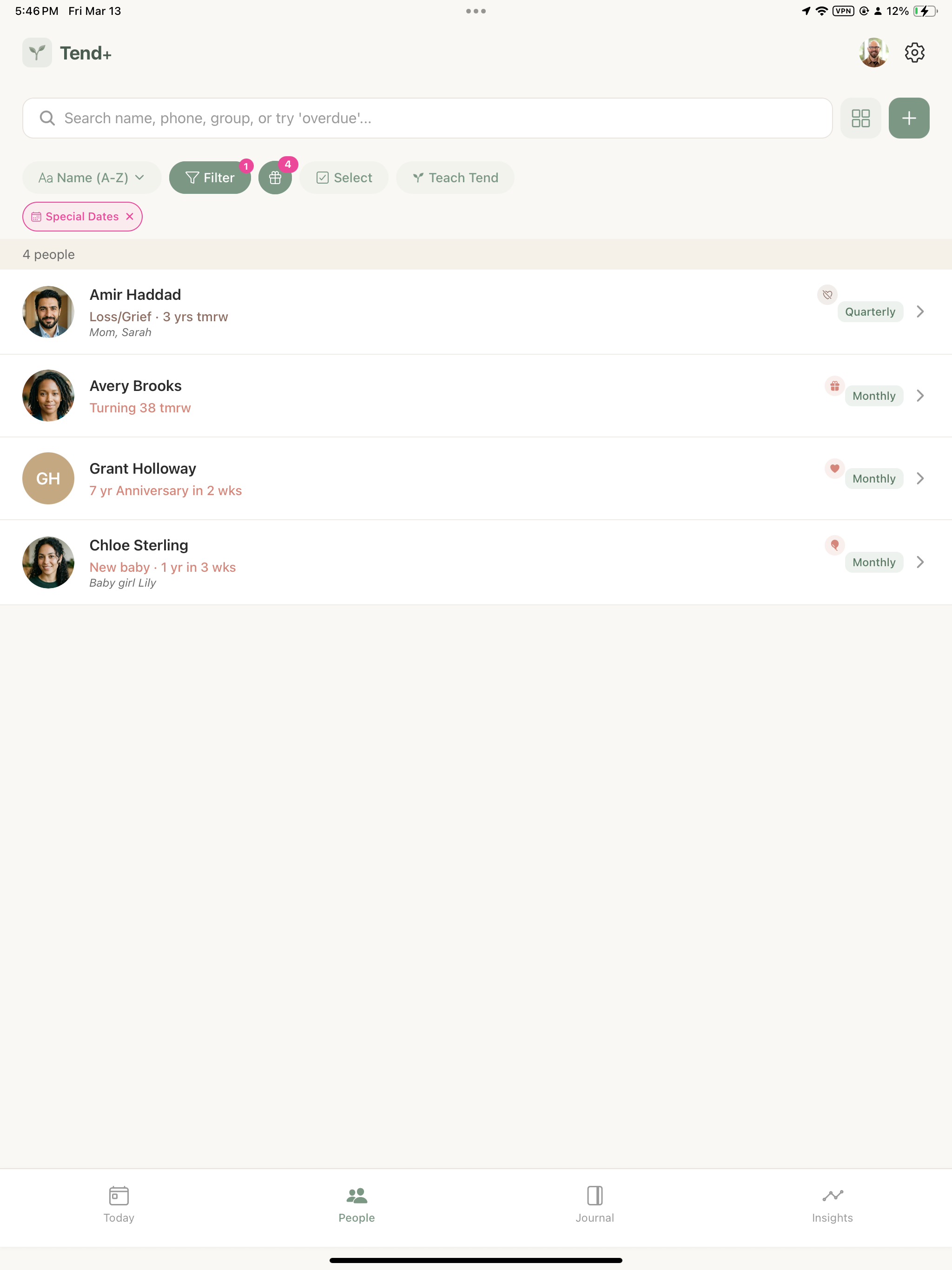 Tend+ screenshot 14