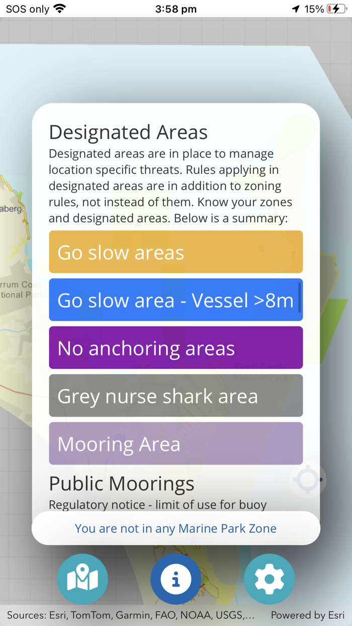 Marine Parks Southern Qld