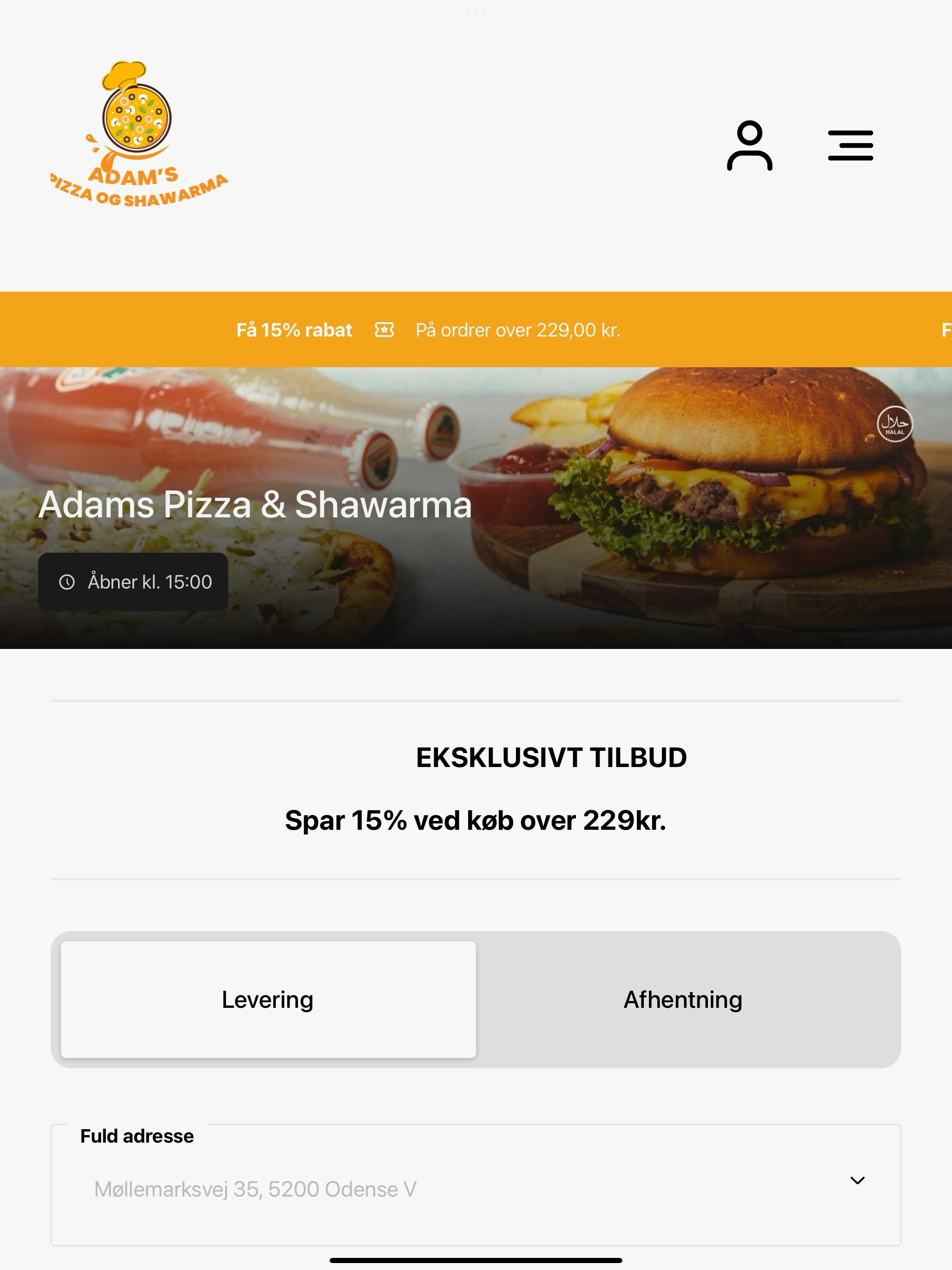 Adams Pizza & Shawarma screenshot 5