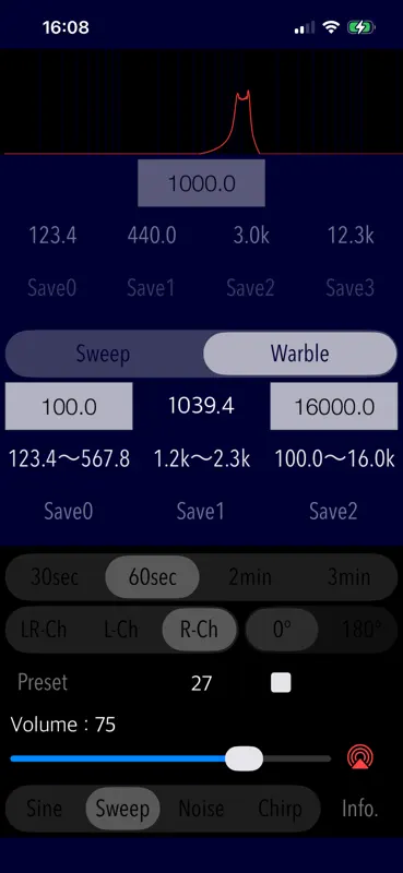 Audio Tone Generator Plus screenshot 3 of 10