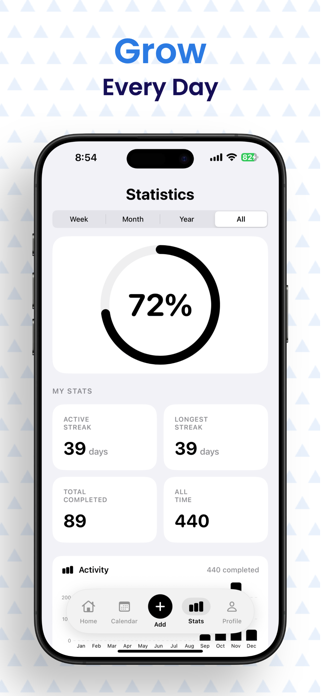 Milestone: Habit Tracker Screenshot 5 of 6