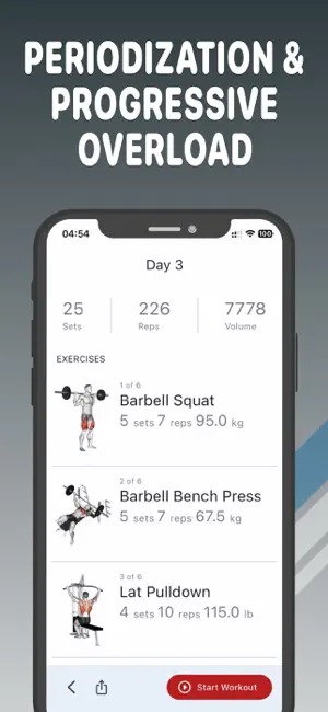 SMART IRON Gym Workout Routine screenshot 2