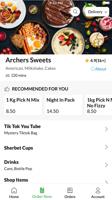Archers Sweets Screenshot