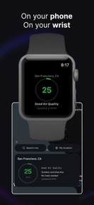 Air Quality & Wildfire Index screenshot