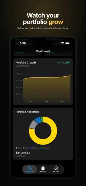 Stackfolio screenshot 3