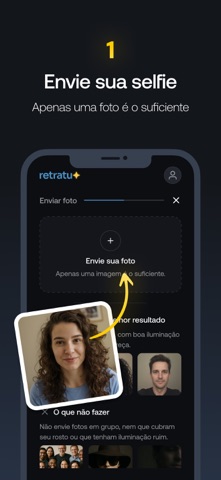 Retratu: Foto Profissional IA screenshot