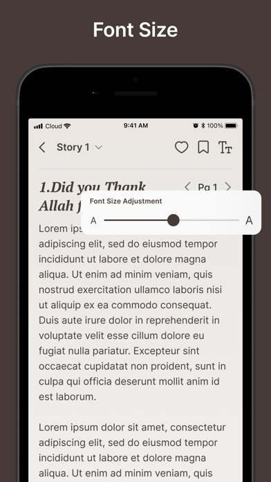 Islamic & Muslim Stories App Screenshot