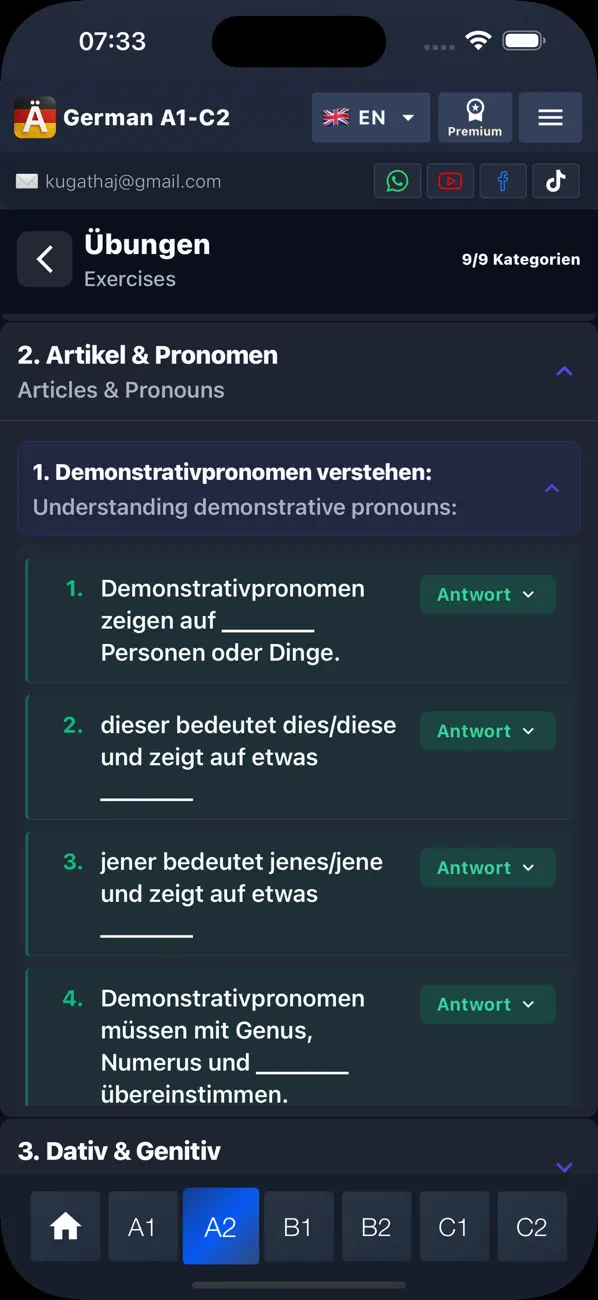 #6. German A1-C2 (iOS) By: Kugathaj Kangeswaran