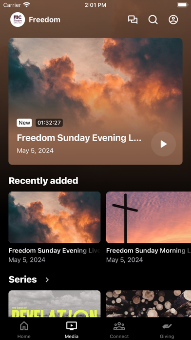 Freedom Baptist Asheville NC Screenshot
