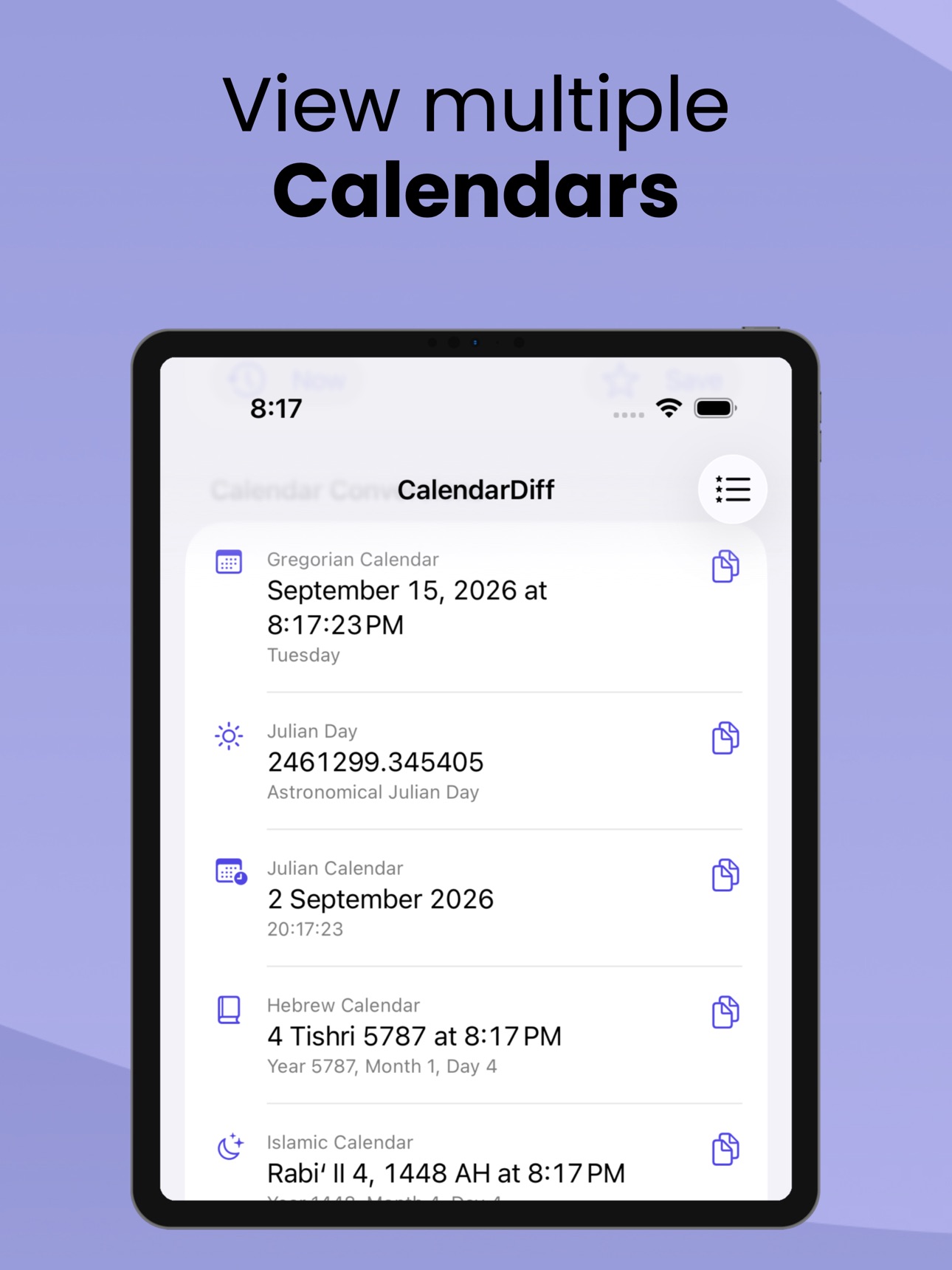 Screenshot 10 of CalendarDiff