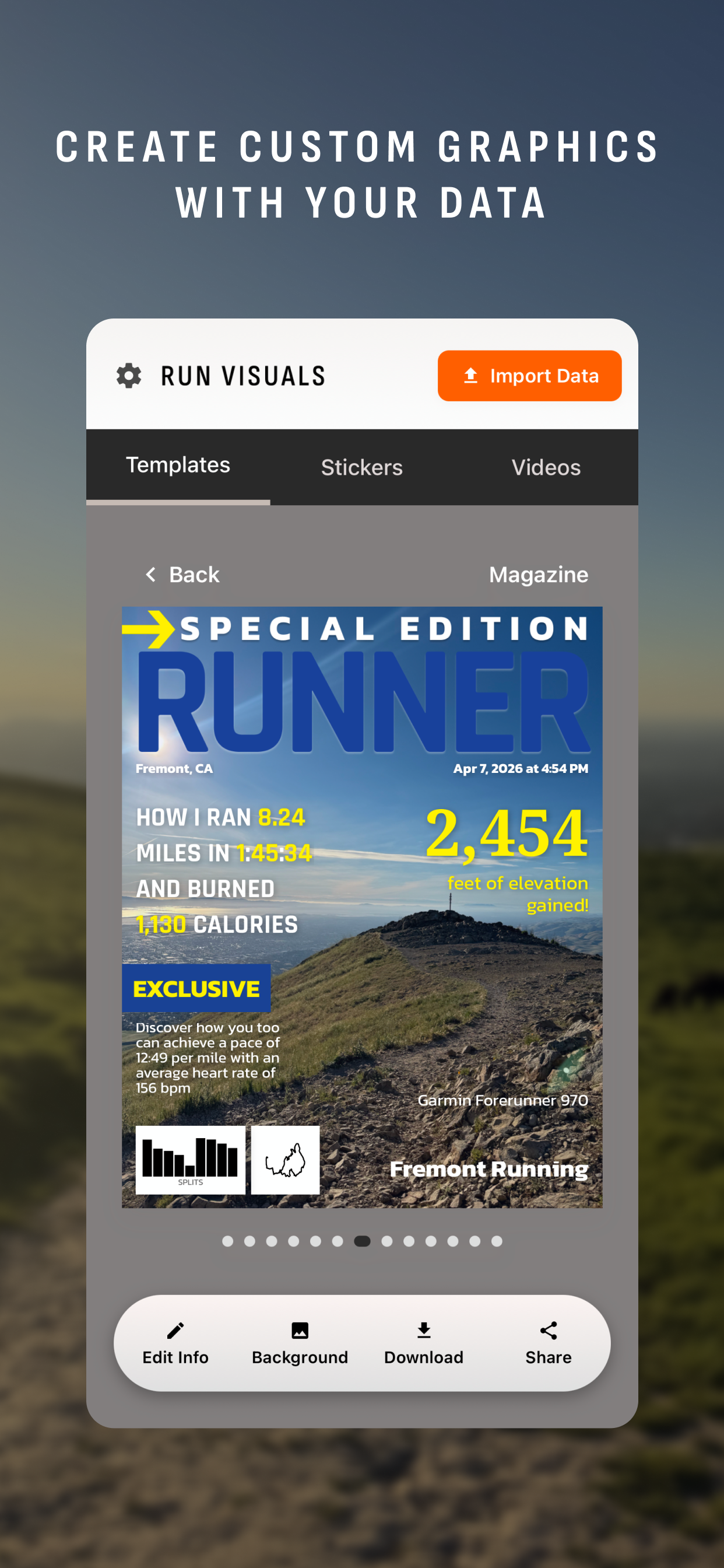 Run Visuals