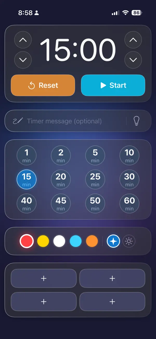 #1. VizTimer (iOS) Ved: JARED EVANS