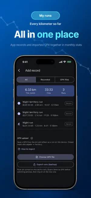 GeoRun - GPS Workout Map screenshot 3