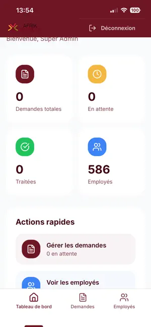 AfrikEmploi Connect screenshot 2